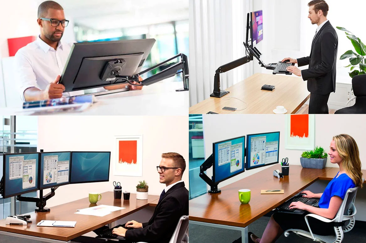 Los mejores soportes para monitor de escritorio para tu oficina