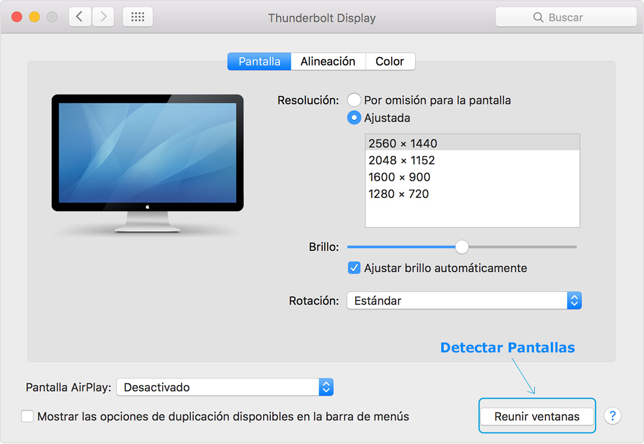 Sistema Operativo OS (Mac) - Conexion Video Proyector